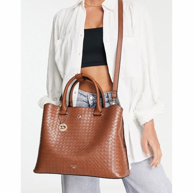 デューン Dune レディース トートバッグ バッグ Textured Tote Bag In Tan タン