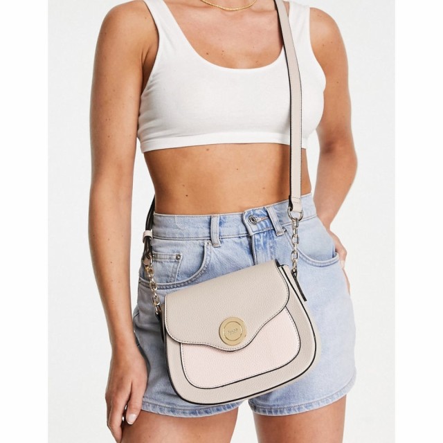 デューン Dune レディース ショルダーバッグ バッグ Flap Over Crossbody Bag In Cream クリーム