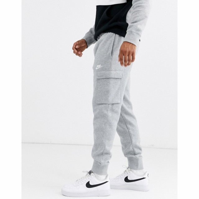 ナイキ Nike メンズ ジョガーパンツ ボトムス・パンツ Club Cargo Fleece Joggers In Grey グレー