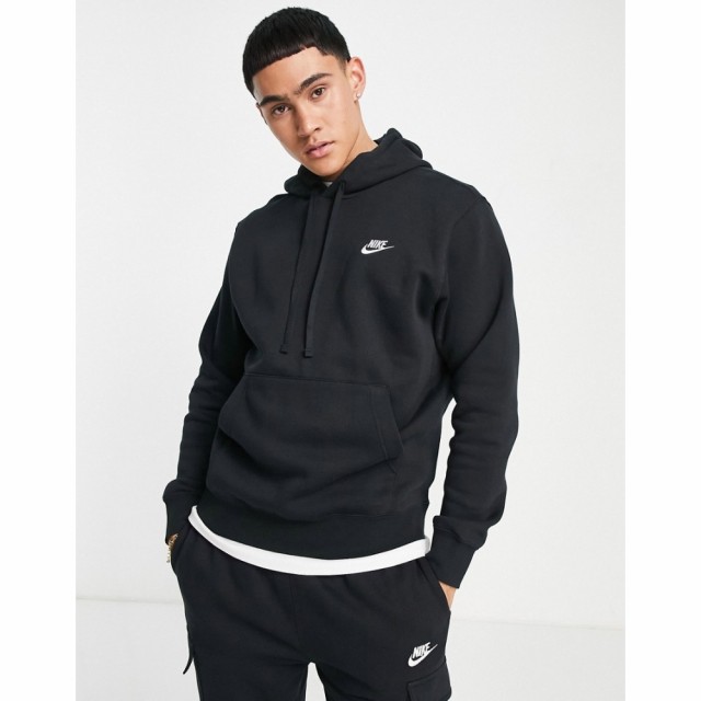 ナイキ Nike メンズ パーカー トップス Pullover Hoodie With Swoosh Logo In Black ブラック