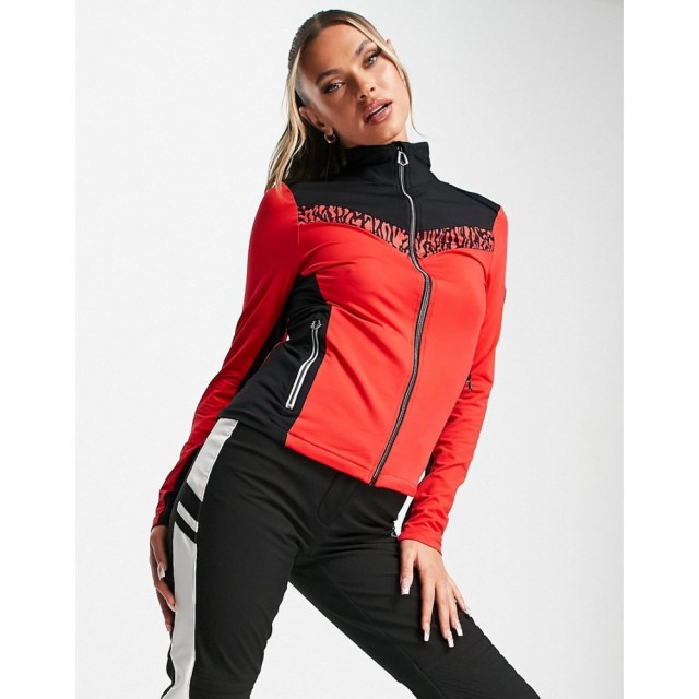 デア トゥビー Dare 2b レディース スウェット・トレーナー トップス Divinity Core Stretch Mid Layer Funnel Neck Sweat In Red ロリポ