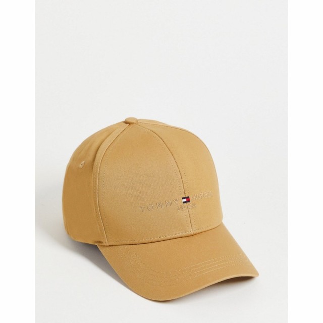 トミー ヒルフィガー Tommy Hilfiger メンズ キャップ 帽子 Established Cap In Beige ベージュ