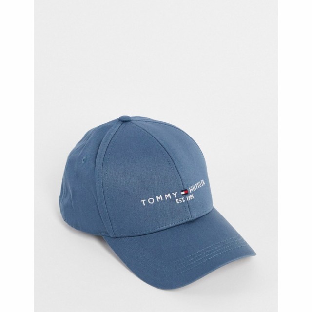 トミー ヒルフィガー Tommy Hilfiger メンズ キャップ 帽子 Established Flag Cap In Blue ブルー