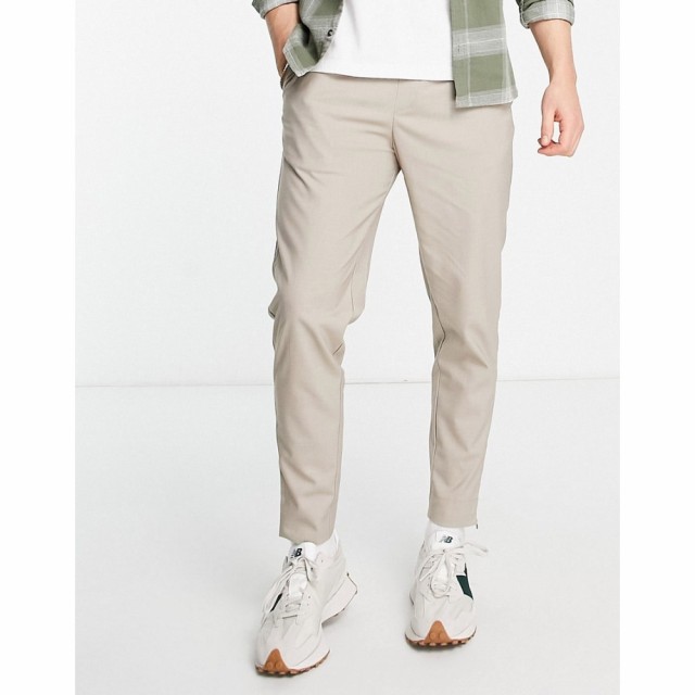 ジャック アンド ジョーンズ Jack and Jones メンズ ボトムス・パンツ Intelligence Tapered Smart Trouser In Beige ベージュ