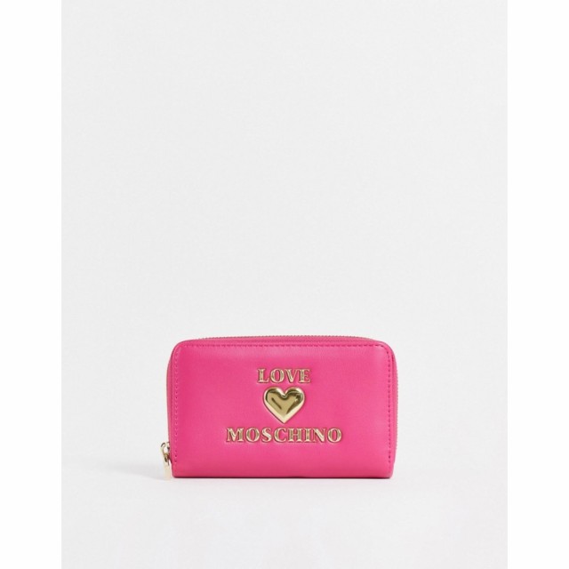 モスキーノ Love Moschino レディース 財布 Heart Logo Purse In Pink ピンク