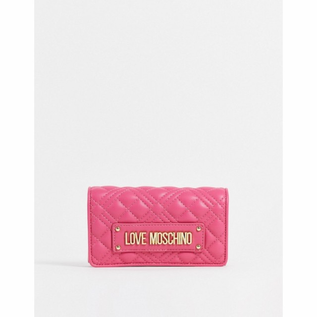 モスキーノ Love Moschino レディース 財布 Quilted Purse In Pink ピンク