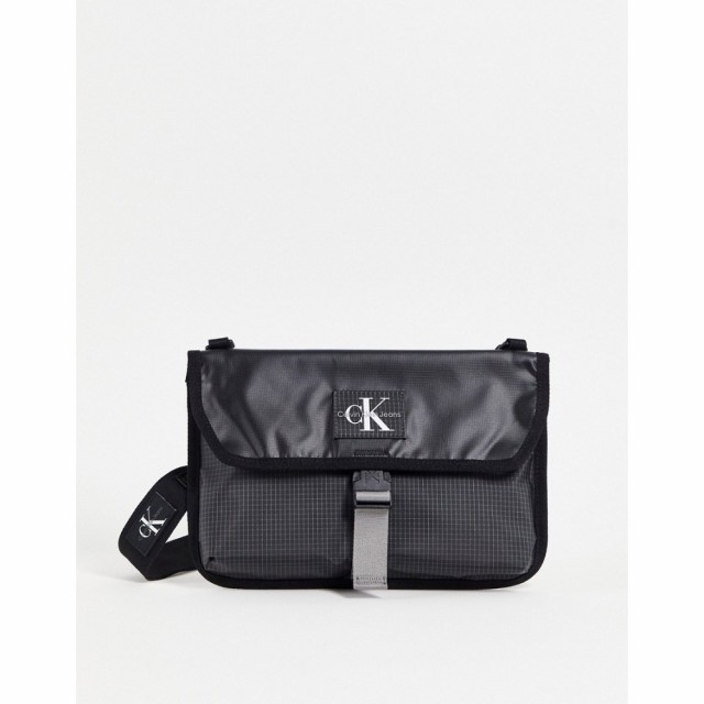 カルバンクライン Calvin Klein Jeans メンズ ハンドバッグ サッチェルバッグ バッグ Utility Grid Satchel In Black ブラック