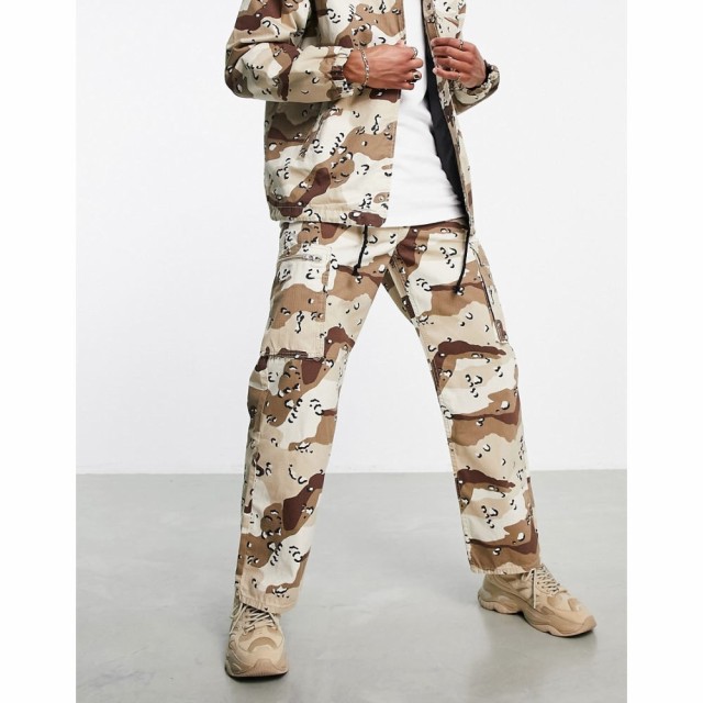 ドクターデニム Dr Denim メンズ カーゴパンツ ボトムス・パンツ Camo Print Cargo Trousers In Multi マルチカラー