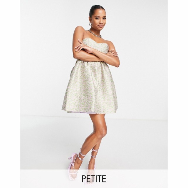 コレクティブザラベル Collective The Label Petite レディース ワンピース ミニ丈 ワンピース・ドレス Super Mini Tulle Dress In Textu