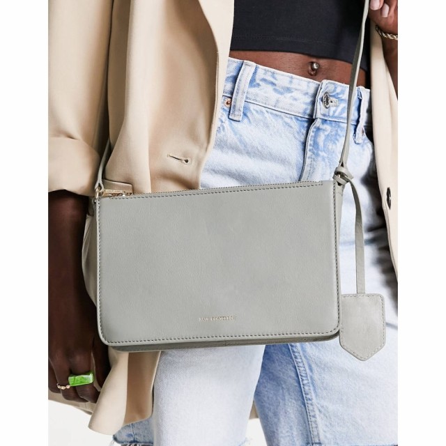 ポール コステロー Paul Costelloe レディース ショルダーバッグ バッグ Leather Crossbody In Light Green ライトグリーン