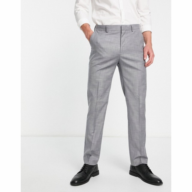 ベンシャーマン Ben Sherman メンズ スラックス スリム スキニー・スリム ボトムス・パンツ Slim Suit Trousers In Grey グレー