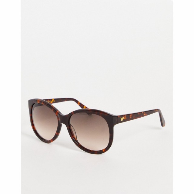 ホイッスルズ Whistles レディース メガネ・サングラス Oversized Sunglasses In Classic Tort