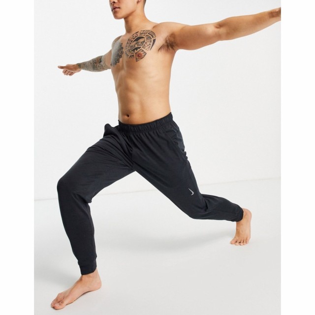 ナイキ Nike Training メンズ ヨガ・ピラティス ドライフィット ボトムス・パンツ Nike Yoga Dri-Fit Joggers In Black ブラック