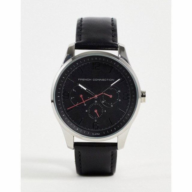 フレンチコネクション French Connection メンズ 腕時計 Monochromatic Watch In Black ブラック