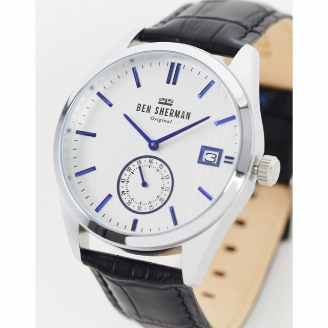 ベンシャーマン Ben Sherman メンズ 腕時計 Spitalfields Heritage Watch In Black ブラック