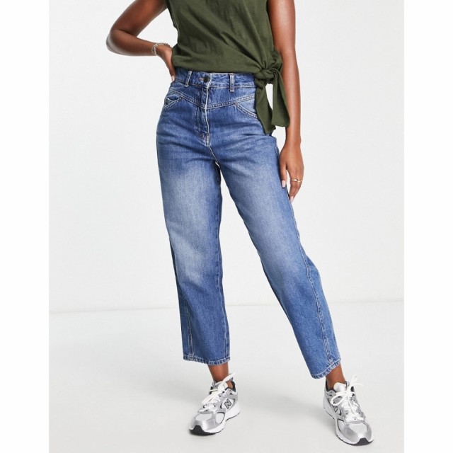 ホイッスルズ Whistles レディース ジーンズ・デニム ボトムス・パンツ Authentic High Waist Straight Leg Jeans In Blue デニム