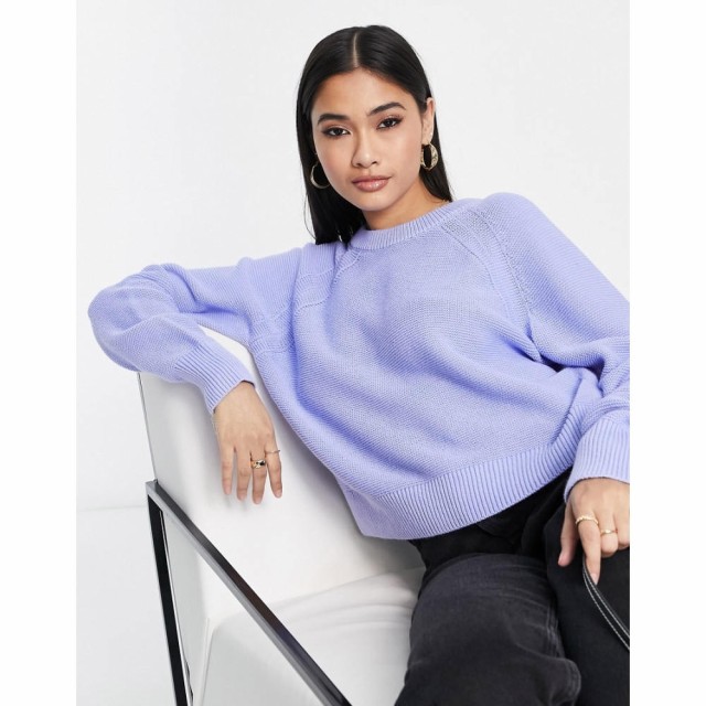 フレンチコネクション French Connection レディース ニット・セーター トップス Summer Knit Jumper In Baby Blue ベビーブルー