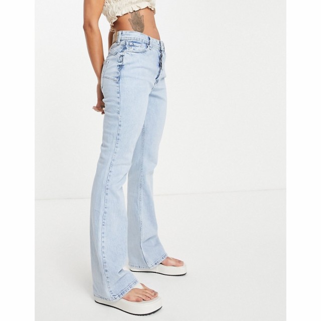 リバーアイランド River Island レディース ジーンズ・デニム ボトムス・パンツ Sculpt Flare Jean In Light Blue