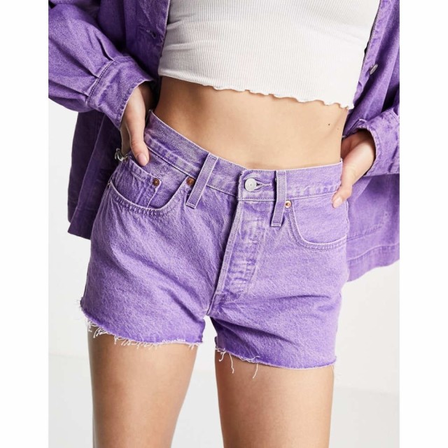 リーバイス Levis レディース ショートパンツ ボトムス・パンツ Fresh Organic Cotton 501 Original Short In Lavender ラベンダー