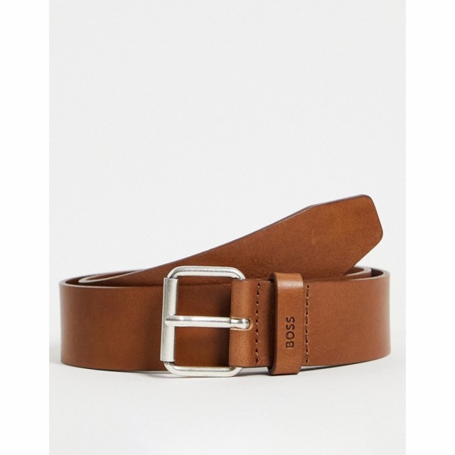 ヒューゴ ボス BOSS メンズ ベルト Boss Serge Belt In Tan タン