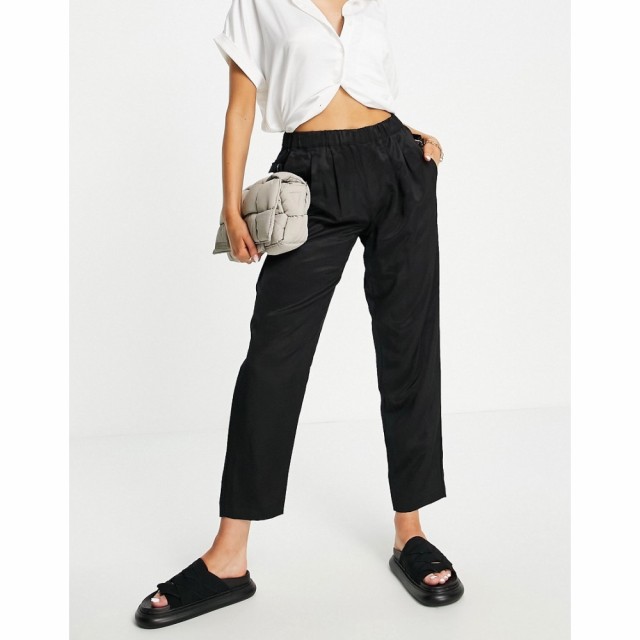 フレンチコネクション French Connection レディース ボトムス・パンツ Carena Wide Leg Trousers In Black ブラック