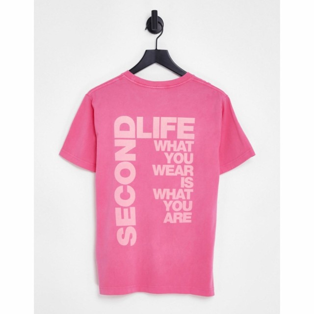 リプレイ Replay レディース Tシャツ トップス Logo T-Shirt In Bright Fuchsia ブライトフューシャ