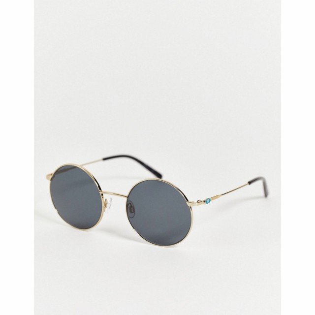 ミッソーニ M Missoni レディース メガネ・サングラス ラウンド Round Sunglasses In Gold ゴールド