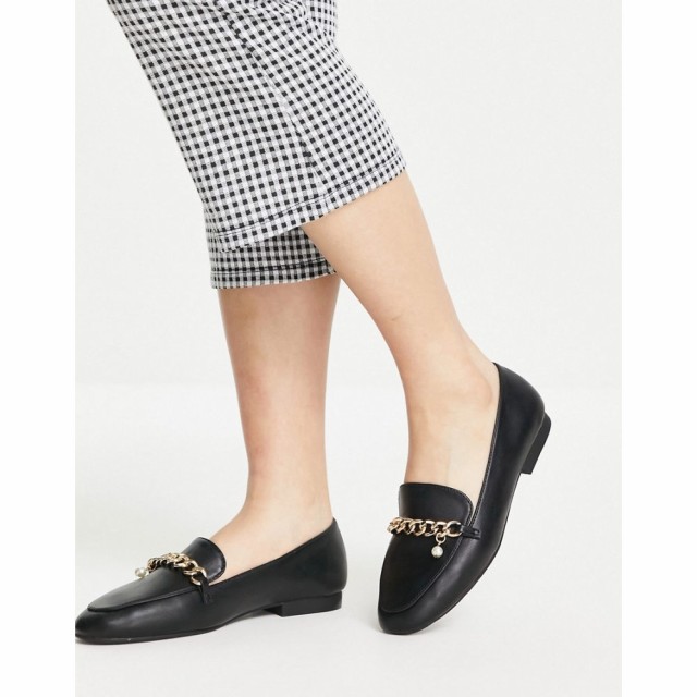 ニュールック New Look レディース ローファー・オックスフォード シューズ・靴 Loafer In Black ブラック