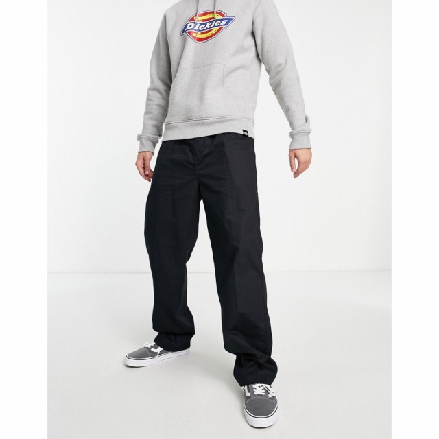 ディッキーズ Dickies メンズ ボトムス・パンツ Oscarville Straight Leg Trousers In Black ブラック