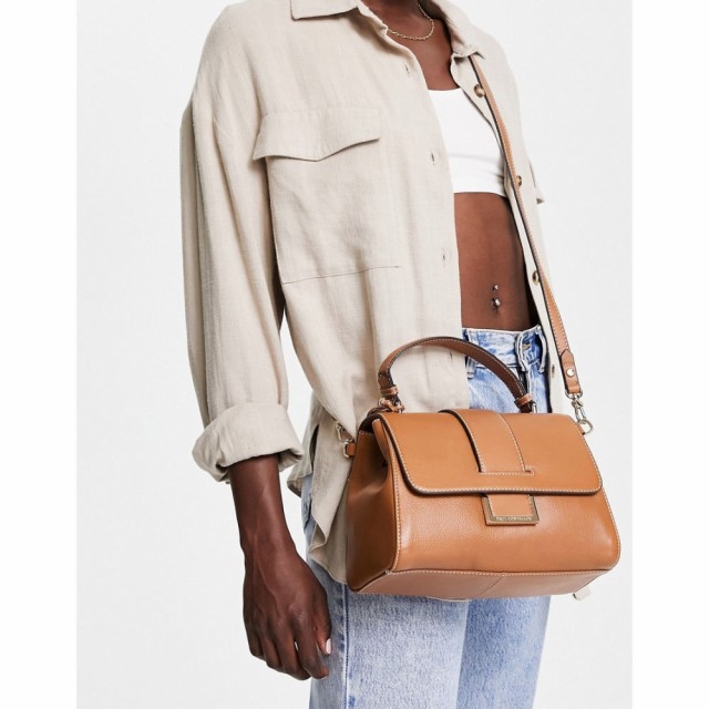 ポール コステロー Paul Costelloe レディース ショルダーバッグ ハンドバッグ 2WAY バッグ Top Handle Crossbody Bag In Tan タン