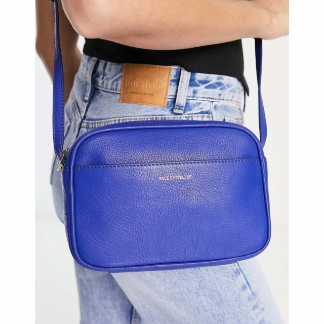 ポール コステロー Paul Costelloe レディース ショルダーバッグ カメラバッグ バッグ Crossbody Camera Bag In Blue ブルー