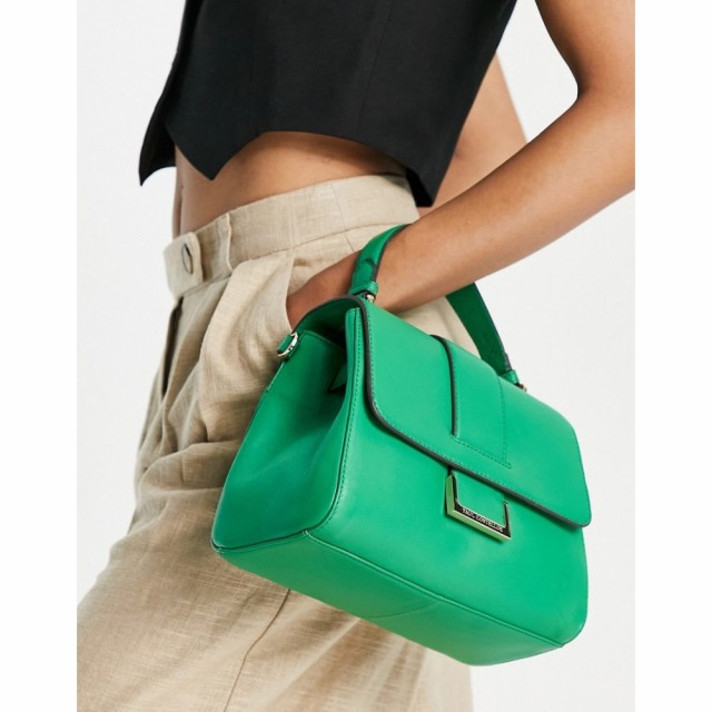 ポール コステロー Paul Costelloe レディース ショルダーバッグ ハンドバッグ 2WAY バッグ Top Handle Crossbody Bag In Green グリーン