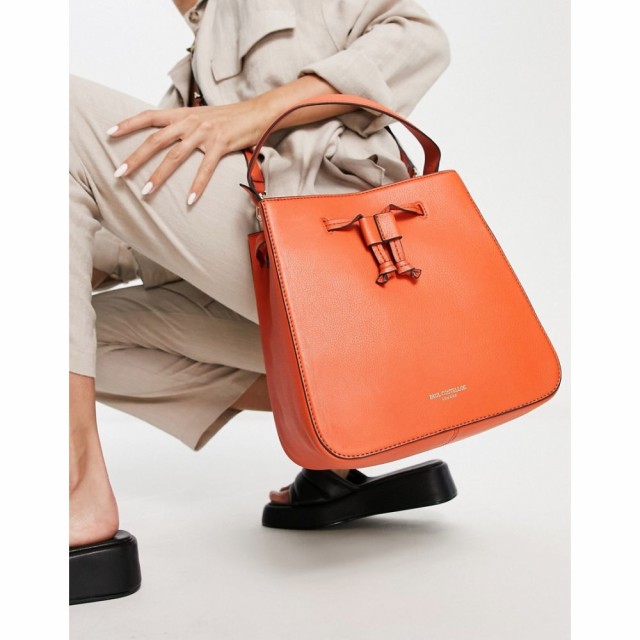 ポール コステロー Paul Costelloe レディース ショルダーバッグ バッグ Shoulder Bag In Orange オレンジ