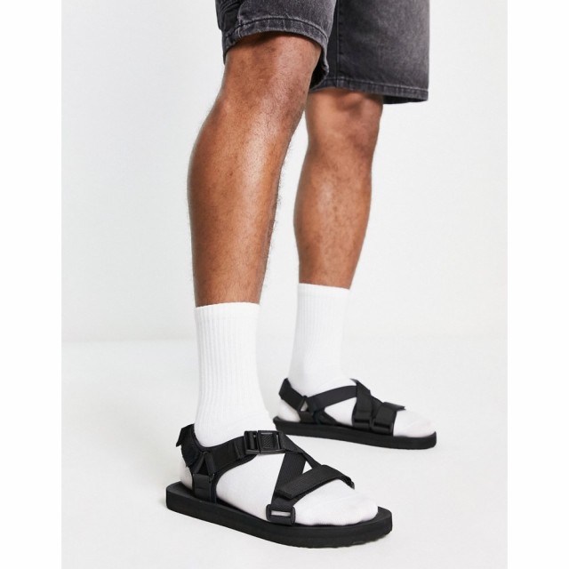 ニュールック New Look メンズ サンダル シューズ・靴 Technical Sandals In Black ブラック