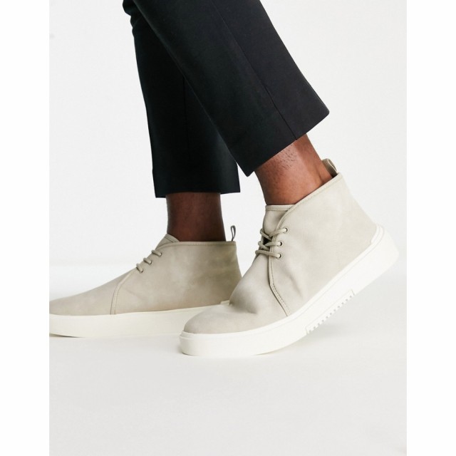 プルandベアー PullandBear メンズ ブーツ シューズ・靴 Desert Boots In Beige ベージュ