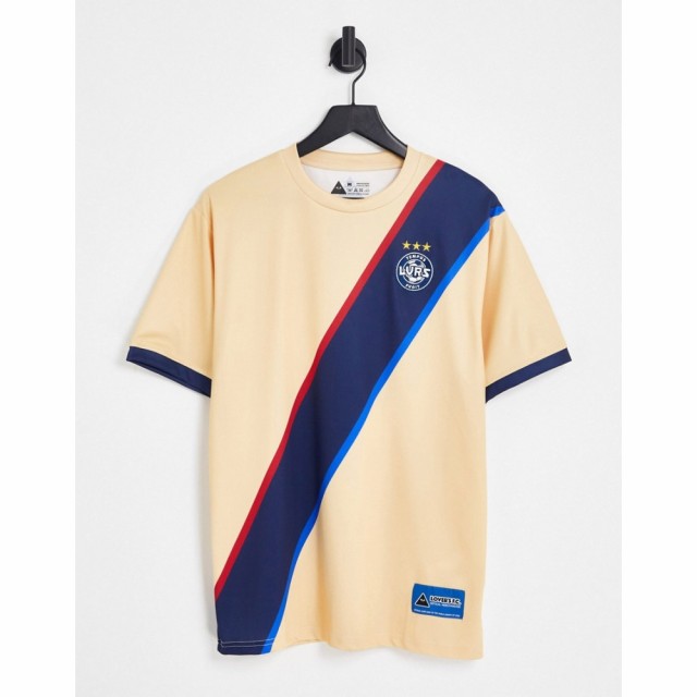 ラヴァーズ Lovers FC メンズ Tシャツ トップス LoverS Fc Rambla Jersey T-Shirt In Gold Exclusive At Asos ゴールド