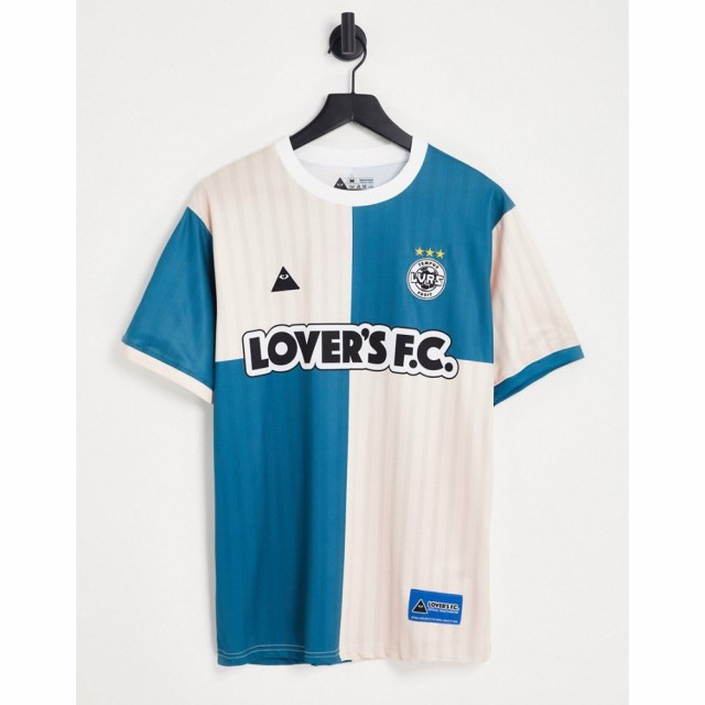 ラヴァーズ Lovers FC メンズ Tシャツ トップス LoverS Fc Quarters Jersey T-Shirt In Green/White グリーン