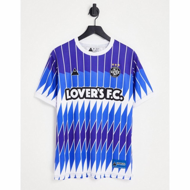 ラヴァーズ Lovers FC メンズ Tシャツ トップス LoverS Fc Canals Jersey T-Shirt In Blue ブルー