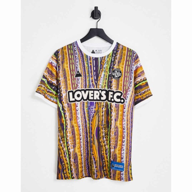 ラヴァーズ Lovers FC メンズ Tシャツ トップス LoverS Fc Lava Jersey T-Shirt In Multi マルチカラー