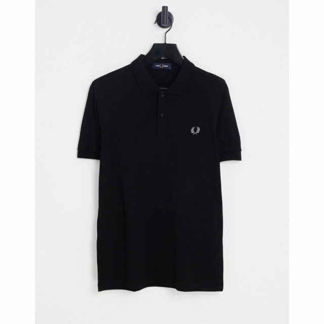 フレッドペリー Fred Perry メンズ ポロシャツ トップス Plain Polo Shirt In Black