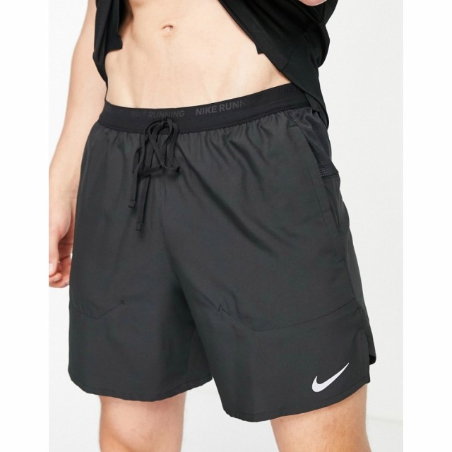 ナイキ Nike Running メンズ ショートパンツ ドライフィット ボトムス・パンツ Dri-Fit Stride 2-In-1 Shorts In Black ブラック