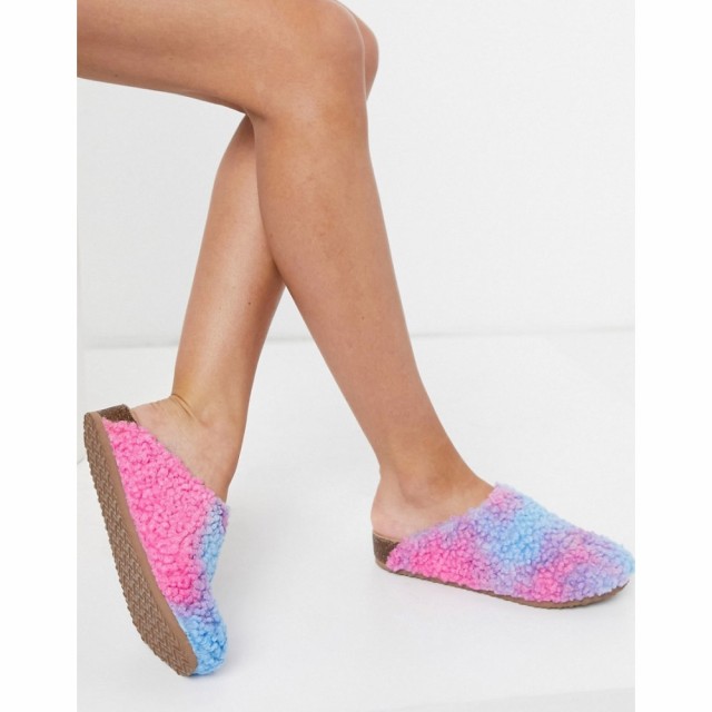 エイソス ASOS DESIGN レディース クロッグ シューズ・靴 Milo Clog Mules In Tie Dye タイダイ