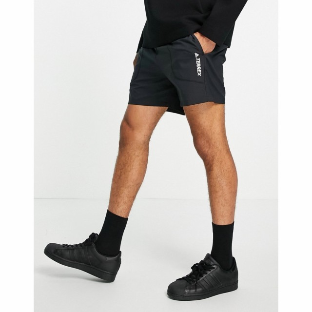 アディダス adidas performance メンズ ショートパンツ ボトムス・パンツ Adidas Outdoors Terrex Shorts In Black ブラック