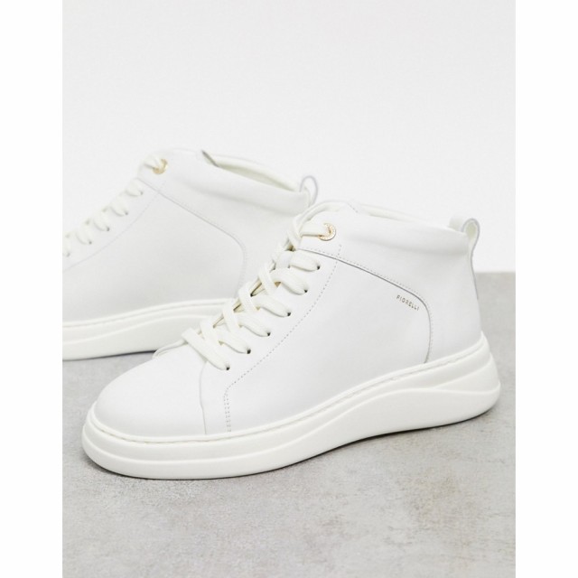 フィオレッリ Fiorelli レディース スニーカー シューズ・靴 Pippa Leather High Top Trainers In Cream クリーム