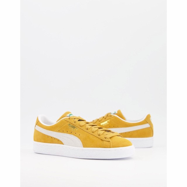 プーマ Puma レディース スニーカー シューズ・靴 Classic Suede Trainers In Gold