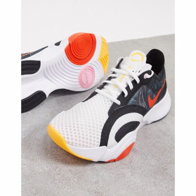 ナイキ Nike レディース スニーカー シューズ・靴 Superrep Go Trainers In Black And Orange ブラック