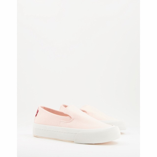 リーバイス Levis レディース シューズ・靴 Slip On Low Canvas Shoe In Pink ピンク