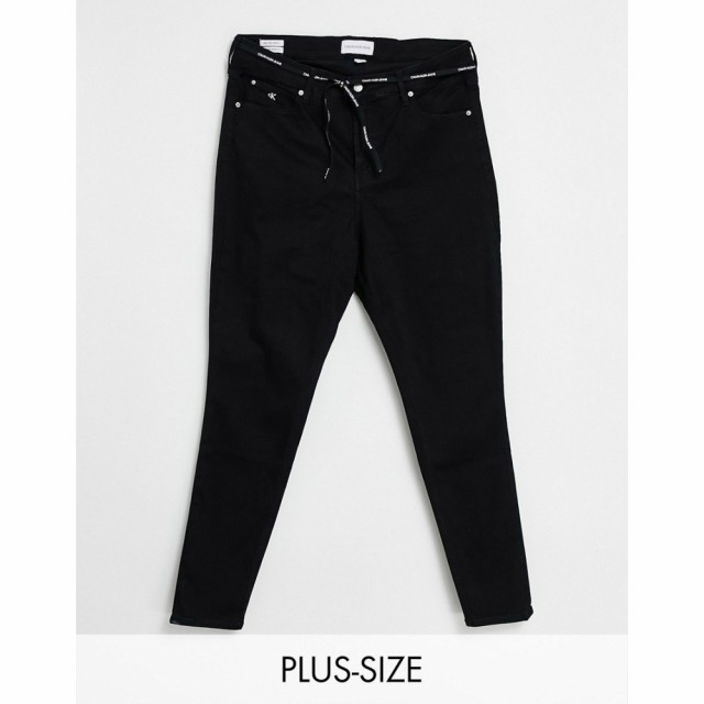 カルバンクライン Calvin Klein Jeans Plus レディース ジーンズ・デニム スキニー ボトムス・パンツ High Rise Skinny Jeans In Rinsed