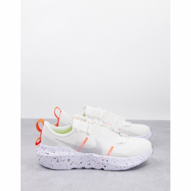 ナイキ Nike レディース スニーカー シューズ・靴 Crater Impact Trainers In White. Grey And Orange サミットホワイト