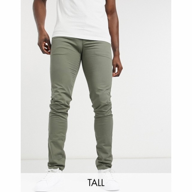 ファーラー Farah メンズ チノパン ボトムス・パンツ Elm Tall Organic Cotton Chino In Khaki カーキ